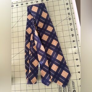 Dion 1967 beautiful New silk & cotton designer tie made in Canada